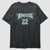 Philadelphia Eagles Reebok 2000s T-Shirt Black Vintage