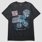 New York Giants Reebok 2011 T-Shirt Black Vintage