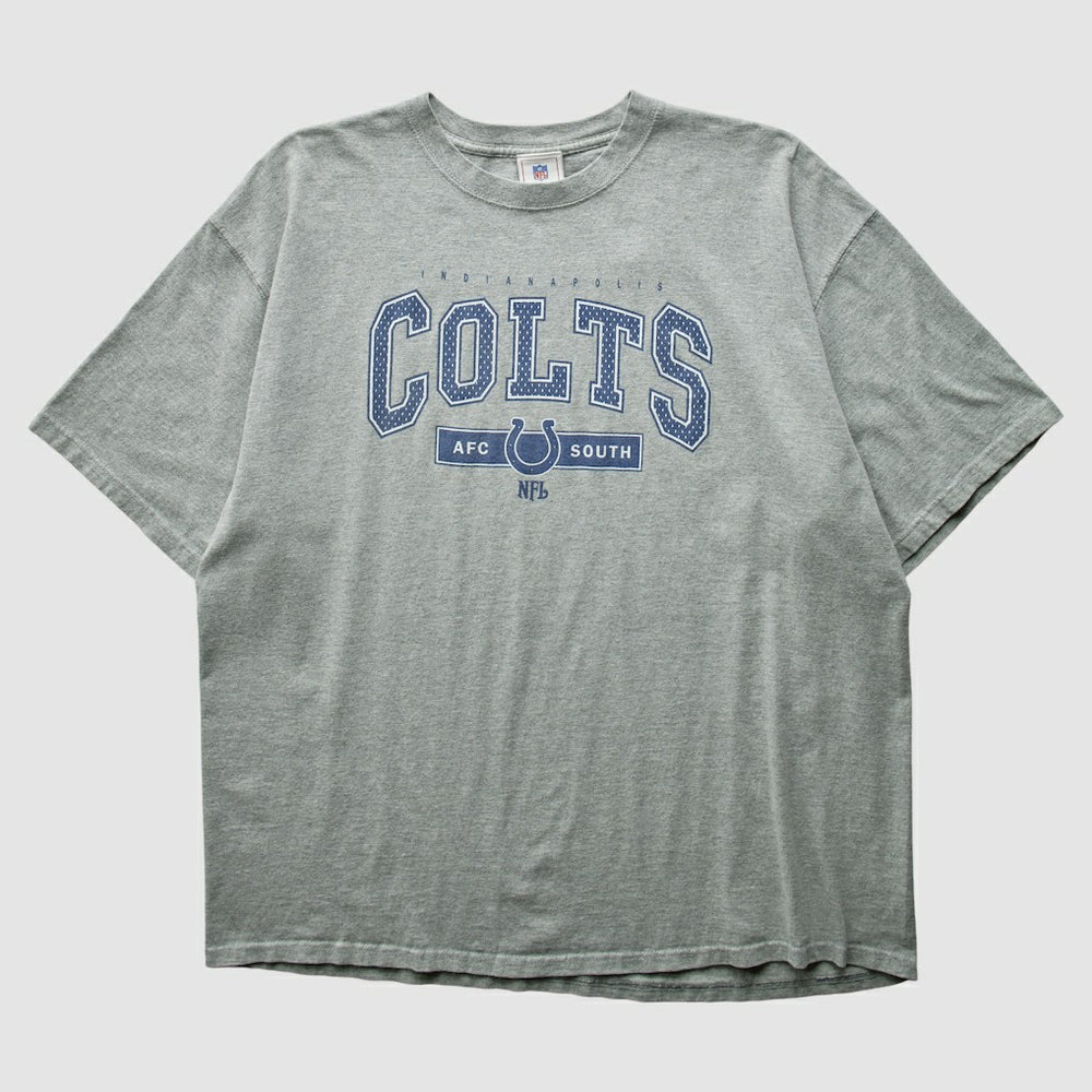 Indianapolis Colts NFL 2010s T-Shirt Heather Gray Vintage