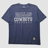Dallas Cowboys Reebok 2000s T-Shirt Navy Vintage