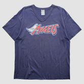 Los Angeles Angels Majestic 2000s T-Shirt - Navy - M by Fanatics Real Vintage T-shirts