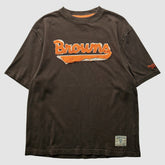 Cleveland Browns Reebok 2000s T-Shirt Brown Vintage