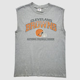 Cleveland Browns 2000s Tank Heather Gray Vintage