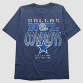 Dallas Cowboys 1992 T-Shirt Navy Vintage