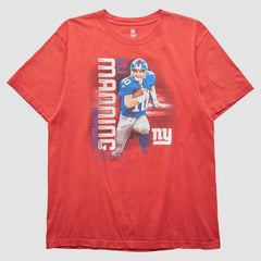 New York Giants NFL 2010s T-Shirt Red Vintage