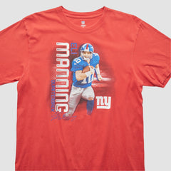 New York Giants NFL 2010s T-Shirt Red Vintage