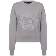 NHL Philadelphia Flyers Levelwear Women's Slate & Snow Sponge Tri-Blend Sweatshirt - Gray