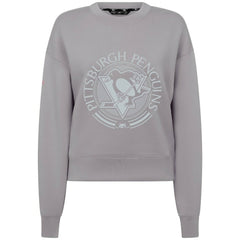 NHL Pittsburgh Penguins Levelwear Women's Slate & Snow Sponge Tri-Blend Sweatshirt - Gray
