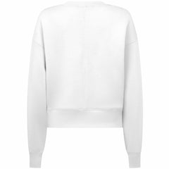 NHL Utah Mammoth Levelwear Women's Slate & Snow Sponge Tri-Blend Sweatshirt - White
