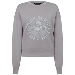 NHL Florida Panthers Levelwear Women's Slate & Snow Sponge Tri-Blend Sweatshirt - Gray