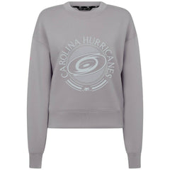 NHL Carolina Hurricanes Levelwear Women's Slate & Snow Sponge Tri-Blend Sweatshirt - Gray