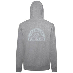 NHL Carolina Hurricanes Levelwear Podium Chenille Logo Full-Zip Hoodie - Gray