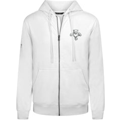 NHL Florida Panthers Levelwear Podium Chenille Logo Full-Zip Hoodie - White