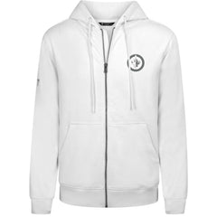 NHL Winnipeg Jets Levelwear Podium Chenille Logo Full-Zip Hoodie - White