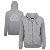 NHL Toronto Maple Leafs Levelwear Podium Chenille Logo Full-Zip Hoodie - Gray
