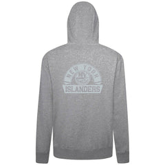 NHL New York Islanders Levelwear Podium Chenille Logo Full-Zip Hoodie - Gray