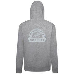 NHL Minnesota Wild Levelwear Podium Banner Arch Full-Zip Hoodie - Gray