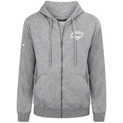 NHL Los Angeles Kings Levelwear Podium Banner Arch Full-Zip Hoodie - Gray