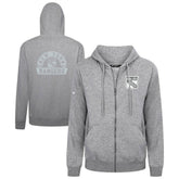 NHL New York Rangers Levelwear Podium Banner Arch Full-Zip Hoodie - Gray