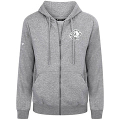 NHL Buffalo Sabres Levelwear Podium Banner Arch Full-Zip Hoodie - Gray