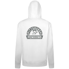 NHL Pittsburgh Penguins Levelwear Podium Banner Arch Full-Zip Hoodie - White