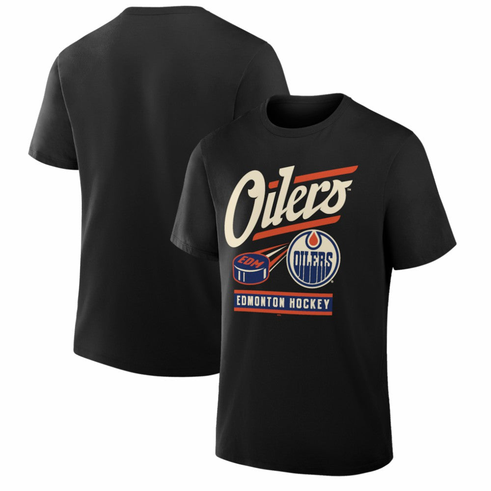 NHL Edmonton Oilers Fanatics Legacy T-Shirt - Black