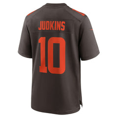 NFL Quinshon Judkins Cleveland Browns Alpha Dawg Game Jersey - Brown