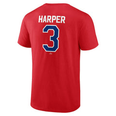 Bryce Harper Philadelphia Phillies Winning Streak Name & Number T-Shirt - Red T-shirts