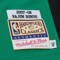 NBA Rajon Rondo Boston Celtics 2007-08 Hardwood Classics Authentic Jersey - Kelly Green