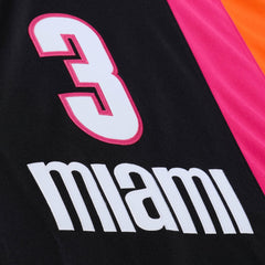 NBA Dwyane Wade Miami Heat 2005-06 Hardwood Classics Authentic Jersey - Black