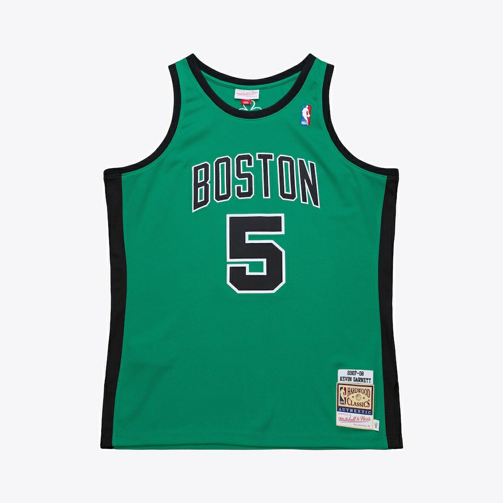 NBA Kevin Garnett Boston Celtics 2007-08 Hardwood Classics Authentic Jersey - Kelly Green