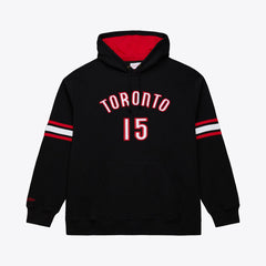 Vince Carter Toronto Raptors Name & Number Hoodie Black