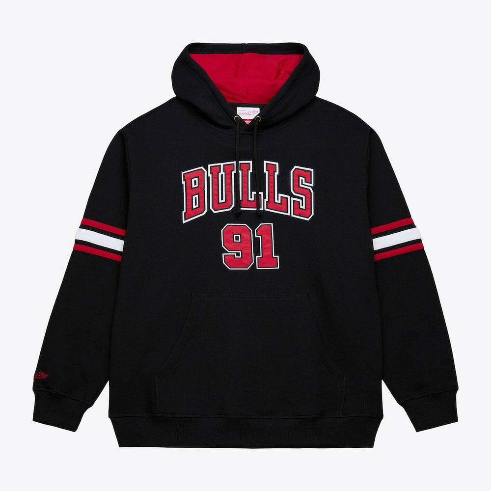 Dennis Rodman Chicago Bulls Name & Number Hoodie Black
