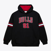 Dennis Rodman Chicago Bulls Name & Number Hoodie Black