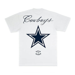Dallas Cowboys Born x Raised Unisex Fine Line T-Shirt White