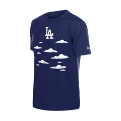 Los Angeles Dodgers New Era MLB x Simpsons 2026 Collab Clouds T-Shirt - Royal T-shirts