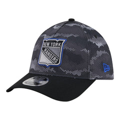NHL New York Rangers New Era Zero Dark 39THIRTY Flex Hat - Black