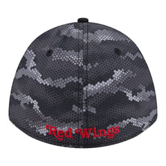 NHL Detroit Red Wings New Era Zero Dark 39THIRTY Flex Hat - Black