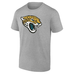 Jacksonville Jaguars Team Authentic Personalized Name & Number T-Shirt Gray