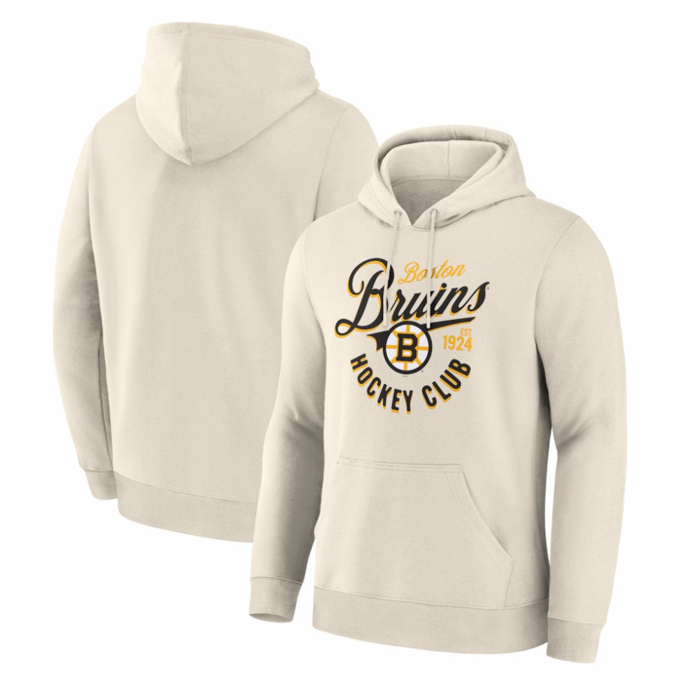 NHL Boston Bruins Legacy Hoodie - Cream