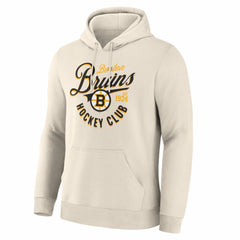 NHL Boston Bruins Legacy Hoodie - Cream