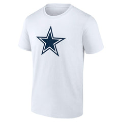 Dallas Cowboys Team Authentic Personalized Name & Number T-Shirt White