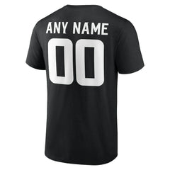 Minnesota Vikings Big & Tall Team Authentic Custom T-Shirt Black