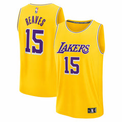 NBA Austin Reaves Los Angeles Lakers Fast Break Replica Jersey - Gold - Icon Edition