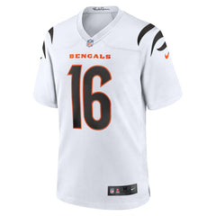 NFL Joe Flacco Cincinnati Bengals Game Jersey - White