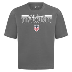 USWNT Levelwear Vanguard Luxe Signature T-Shirt Gray