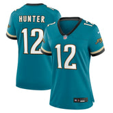 NFL Travis Hunter Jacksonville Jaguars Women's Alternate 2 Prowler Throwback Game Jersey - Teal
