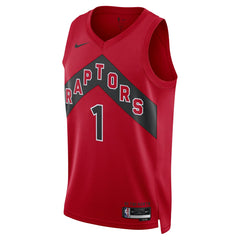 NBA Gradey Dick Toronto Raptors Unisex Swingman Player Jersey - Icon Edition - Red