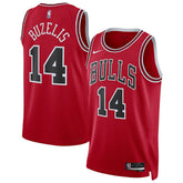 NBA Matas Buzelis Chicago Bulls Unisex Swingman Player Jersey sale - Icon Editi- Red
