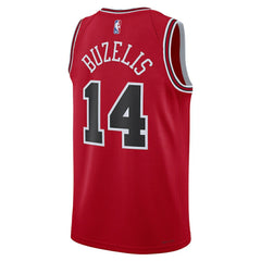 NBA Matas Buzelis Chicago Bulls Unisex Swingman Player Jersey sale - Icon Editi- Red
